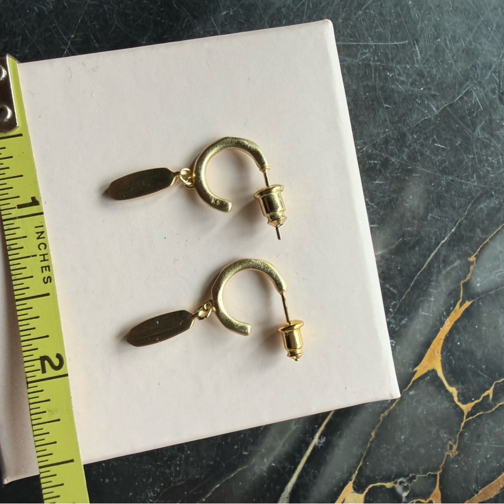 Elegant Gold Hoop Earrings